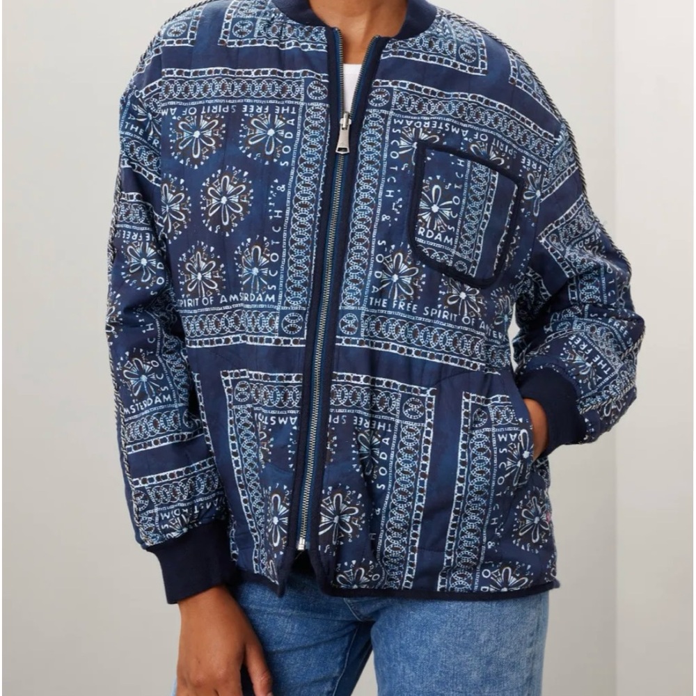 Scotch & Soda reversible bomber jacket